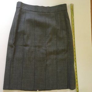 Vintage Escada Pleated Tweed Skirt